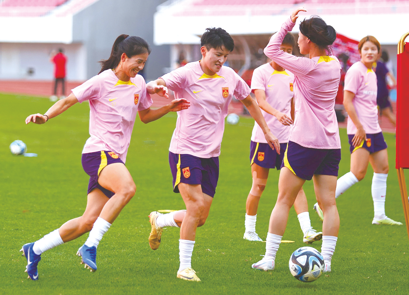 中国女足的骄傲